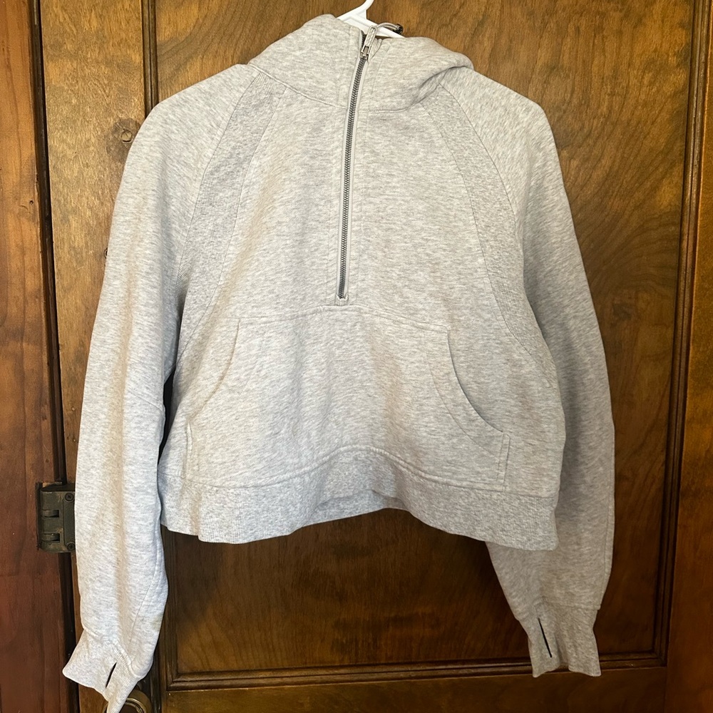 Lululemon Grey Scuba Hoodie - Size M/L